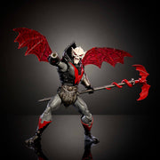Mattel Masters of the Universe Masterverse New Etheria Hordak 7-Inch Action Figure with 30 Points of Articulation, Removable Wings, Shield, Staff, Cannon Arm HYK14