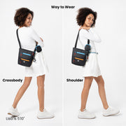 Sherpani Sadie Crossbody Bag with Strap Pocket - Chromatic