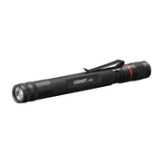 Coast HP3R Rechargeable Penlight, Twist Focus LED, 500 Lumens, Black, Aluminum Body