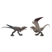 Jurassic World JLD30 Rebirth Mutadon Destruction Pack, 2 Dinosaur Toys