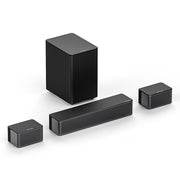 Ultimea U2500 Poseidon 5.1 Channel Bluetooth Sound Bar Speaker System, 320W RMS, Black, App Control, Wireless Subwoofer, Adjustable Surround Levels