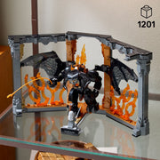 LEGO 6526765 Icons The Lord of the Rings: Balrog Book Nook Set