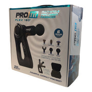 Pro Fit Flex 180 Multi Angle Percussion Massager w/ 6 heads