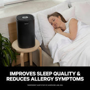 PuroAir 240 HEPA Air Purifier, Three-Layer Filtration, Covers 1,000 Sq Ft, Whisper-Quiet Sleep Mode, Touch Controls, 2 Pack