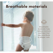MANEKI Baby Diapers, Size 2, Hypoallergenic, Breathable, 66 Count, BD4124