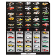 Mattel Hot Wheels Boulevard 25-Car Factory Set, 1:64 Scale Die-Cast Mini Cars, Multi Color, JFM00