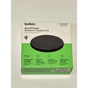 Belkin WIY016ttBK-RF Wireless Charging Pad 15W - Qi Charger, Black