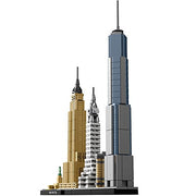 LEGO Architecture New York City 21028 Model Kit for Adults and Kids (598 pcs)