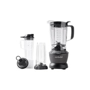 Nutribullet NBF50500 1200 Watts Full-Size Blender Combo, Dark Gray