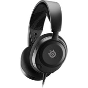 SteelSeries Arctis Nova 1 Wired Gaming Headset, Full-Custom 40mm Drivers, AI Noise Cancelling Bi-Directional Mic, 360 Spatial Audio, Black