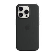Apple MT1A3ZM/A iPhone 15 Pro Silicone Case with MagSafe, Black