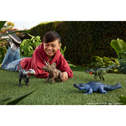 Jurassic World 93709410 Rebirth Gigantic Thrashers Eotriceratops Dinosaur Figure Toy, Tail Activated Attack