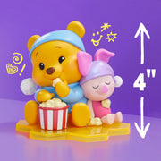 Just Play Disney Winnie the Pooh Hunny Crew Designer Collectible Toy Figure with Shimmery Finishes, 4 Inch, 46458