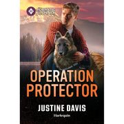 Harlequin Romantic Suspense Operation Protector Romance Novel, Cutter's Code Series, Paperback