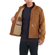 Carhartt Full Swing Quick Duck Flame-Resistant Jacket for Men - Carhartt Brown - L