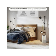 Instant Pot 150-0004-01 HEPA Quiet Air Purifier with Plasma Ion Technology Off-White