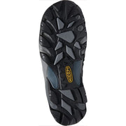 KEEN Utility Lansing Steel Toe Work Shoes for Men - Magnet/Majolica Blue - 14W