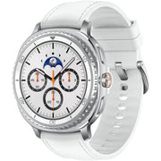 Samsung SM-L500 Galaxy Watch8 Classic 46mm GPS Smartwatch with AI Assistant, Sleep Coaching, Fitness Tracking, White