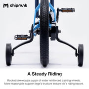 RoyalBaby Cycle Rocket 14 Inch Kids Bike, Carbon Steel Frame, Coaster Brake, Quick-Release Adjustments, Light Blue, RB14B-6.1B2