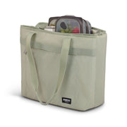 Igloo Laguna Dual Compartment Soft-Sided Tote Cooler Bag, 20 Can Capacity, Sage Green