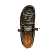 Heydude Wally Mossy Oak Men's Lightweight Loafers with Removable Memory Foam Insoles, Ripstop Fabric, Camouflage 40586-960