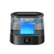DREO Cool Mist Ultrasonic Humidifier, 1.06 Gallon Tank, 32H Runtime, 3 Mist Levels, Digital Display, Night Light, Black, DWHM10