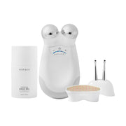 NuFACE Trinity Complete Facial Toning Kit with LED Red Light Wrinkle Reducer and Lip & Eye Attachment, USB Rechargeable, 42126