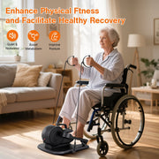 Dprodo YDN002 Under Desk Elliptical Machine, 10 Resistance Levels, Dual Manual and Automatic Modes