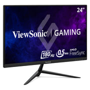ViewSonic VX2428A 24 Inch IPS Full HD Gaming Monitor, 180Hz Refresh Rate, 0.5ms Response Time, FreeSync Premium, HDR10, Flicker-Free, Blue Light Filter, HDMI 1.4 and DisplayPort