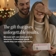 Solawave 4-in-1 Skincare Wand with Red Light Therapy, Galvanic Current, Warmth, Facial Massage, Rose Gold