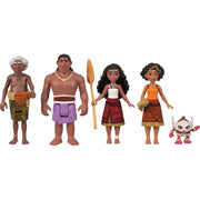 Mattel Disney Moana 2 Moana's Canoe Crew Playset with 5 Small Dolls in Adventure Outfits and 3 Accessories