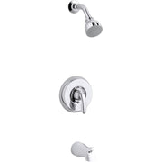 Kohler K-TS15601-4-CP Coralais Polished Chrome 1-Handle Shower Faucet with Lever Handle Spout