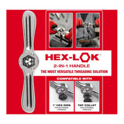 Milwaukee 49-22-5603 38PC Metric Tap & Die PACKOUT Set w/ Hex-LOK 2-in-1 Handle