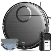 GOOVI Robot Vacuum and Mop Combo, 2-in-1 Cleaning, Wi-Fi and App Control, 230ml Water Tank, 180-Minute Runtime, Slim Design