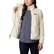 Columbia Fire Side II Sherpa Full-Zip Jacket for Ladies - Chalk - L