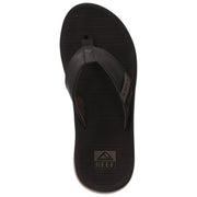 Reef Men's Santa Ana Thong Sandals - 9 - Black