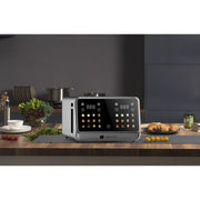 Curtis Culinary Chef 4 Slice Smart Toaster, Touchscreen, Extra-Wide Slots, 6 Shade Settings, Bagel and Defrost Functions, Stainless Steel, CCTO/MHTO451