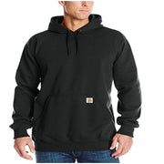 Carhartt Rain Defender Loose-Fit Heavyweight Hooded Long-Sleeve Sweatshirt for Men - Black - LT