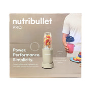 Nutribullet NB9-0801MASP Pro 900-Watt 32oz. 13-Piece Personal Blender System, Matte Linen