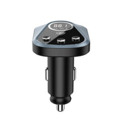 Auto Drive VM-207 Bluetooth FM Transmitter w/App Control Compatible w/Most Smartphones, Black