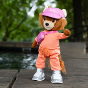 Woof & Co 15-inch Fashion Doll - Piper The Poseable Plush Chihuahua with Removable Outfit & Accessories