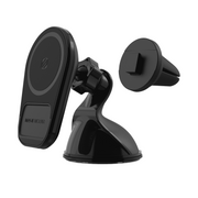 Scosche MQ5WDV-1 (Gen 5) Magsafe Wireless Charge5 Window, Dash, Vent Mount Electronic Charger and Mount, Black