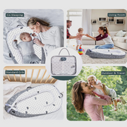Soft Breathable Fiberfill Newborn Lounger Bed