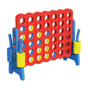 RealPlay Jumbo 4-in-a-Row Connect Game, 4ft Giant Indoor Outdoor Yard Game with 42 Rings, 30636