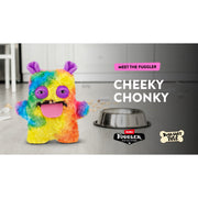 ZURU Fuggler Butt Ugly Pets Cheeky Chonky Guinea Pig Plush Toy, 9 Inch, Multicolored, Collectible Funny Ugly Monster Bf-s3-ob