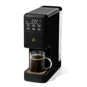 Beautiful 19333 Perfect Grind Programmable Single Serve Coffee Maker, Black Sesame