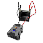 EverStart 750W Power Inverter, 12V DC to 110V AC, Dual AC Outlets, 2 USB Ports, Compact, Black, 661945066