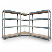 AR Shelving TR18S402KHEDZUS Basics Series 4-Tier Galvanized Steel Garage Storage Shelving Unit, Silver, 35 in W x 18 in D x 71 in H
