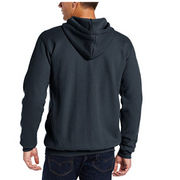 Carhartt Midweight Full-Zip Long-Sleeve Hooded Sweatshirt for Men - New Navy - 2XL