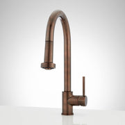 Signature Hardware SHXCRD107ORB Ridgeway 1.75 GPM Single Handle Pull-Down Kitchen Faucet - Oil Rubbed Bronze
